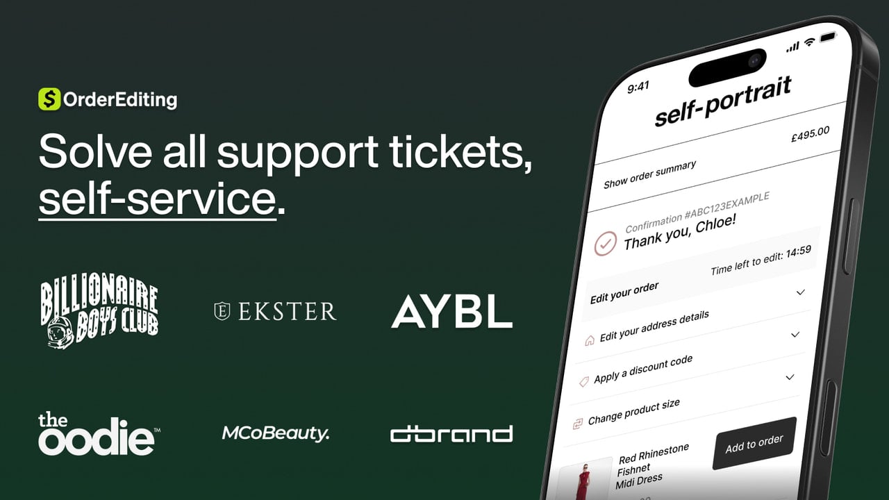 Solve all support tickets, self-service