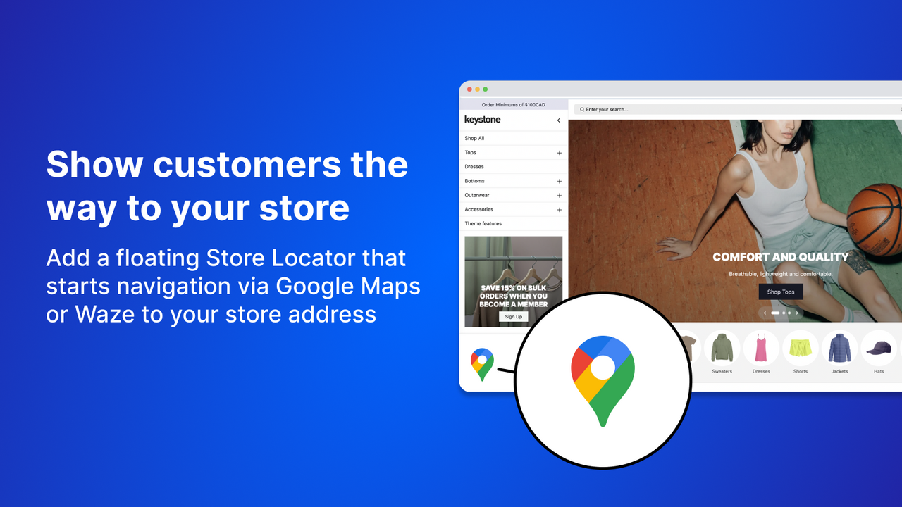 Way: Google Maps Store Locator