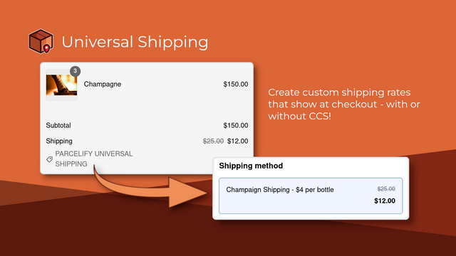 Parcelify: Shipping Rates