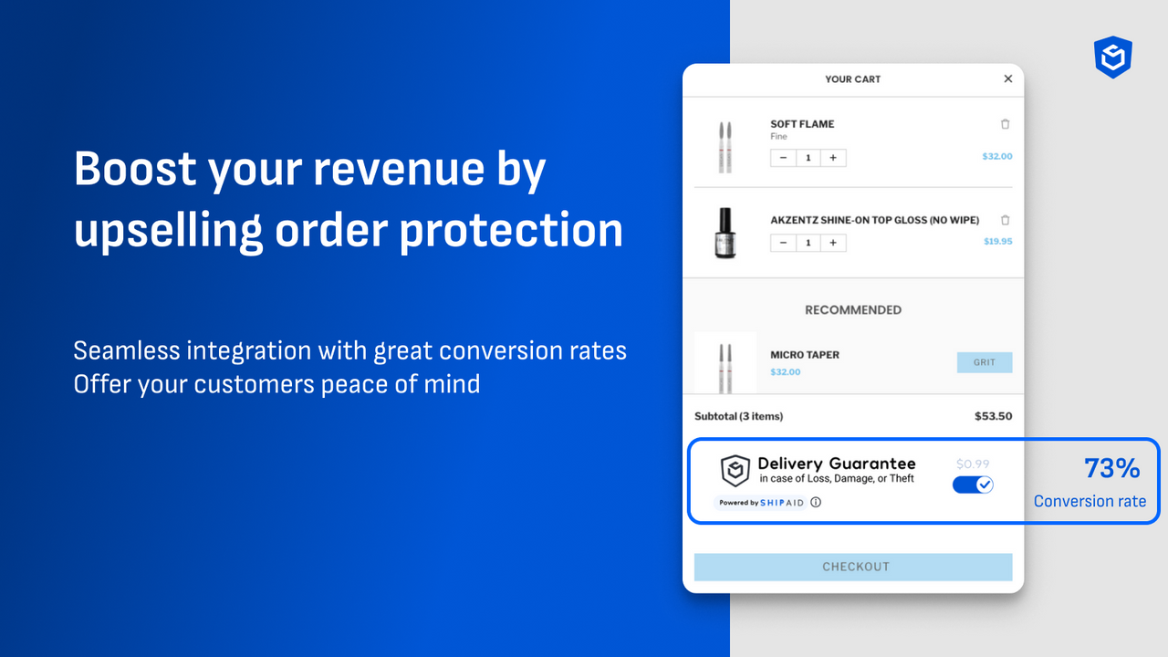 Boost your revenue by upselling order protection