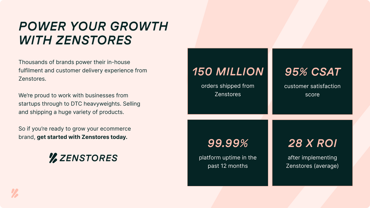 Power your growth with Zenstores