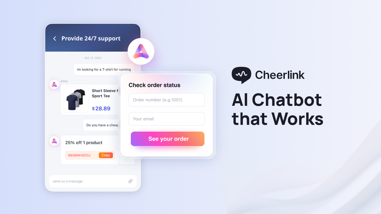 Cheerlink Screenshot: AI Chatbot