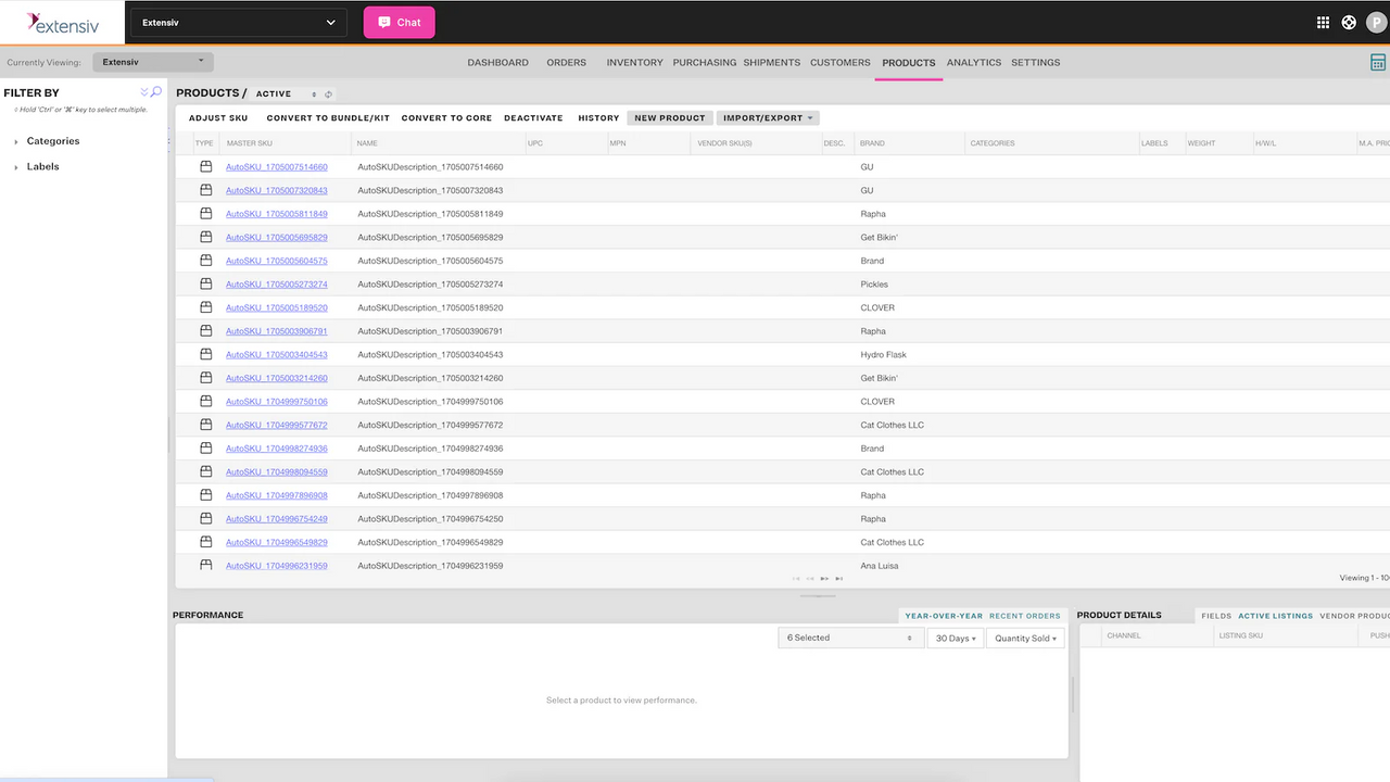 Products Module