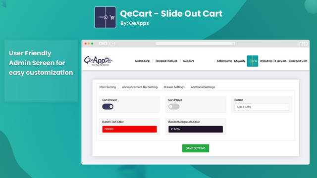 QeCart ‑ Slide Out Cart