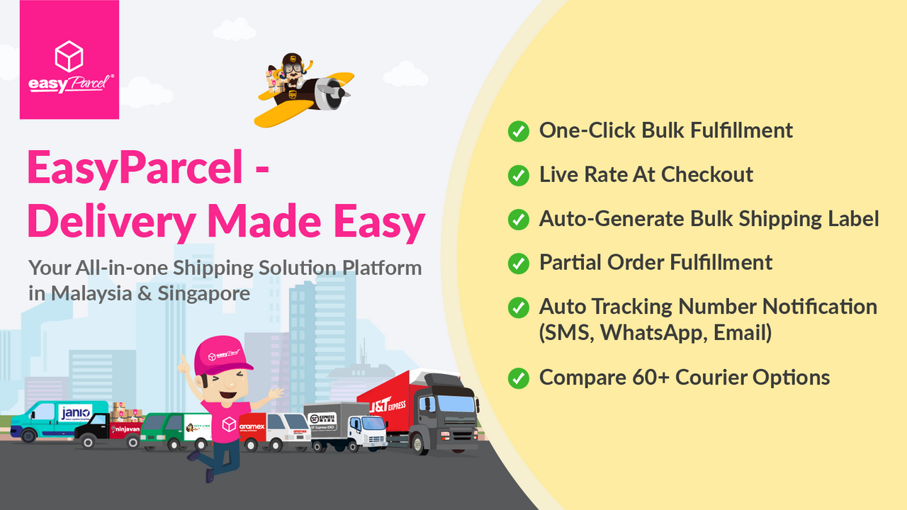 EasyParcel‑ Delivery Made Easy