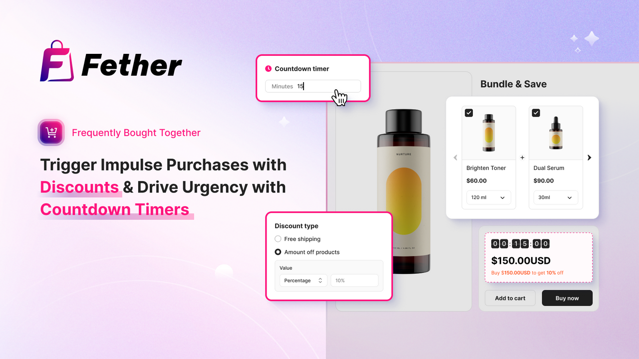 Drive More Sales with Discounts & Countdown Timers