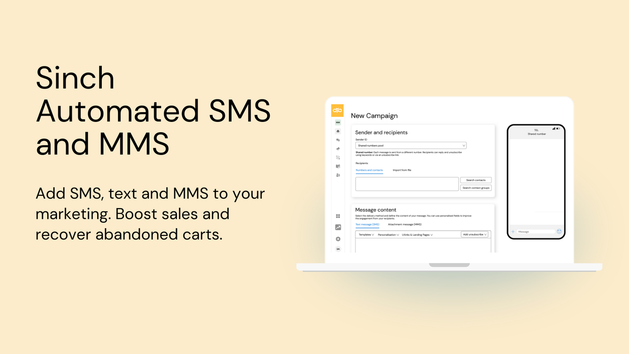 Sinch: Automated SMS & MMS