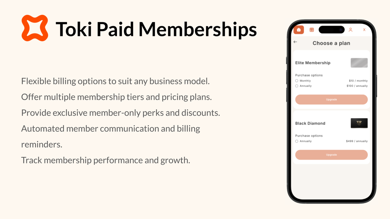 Paid Memberships