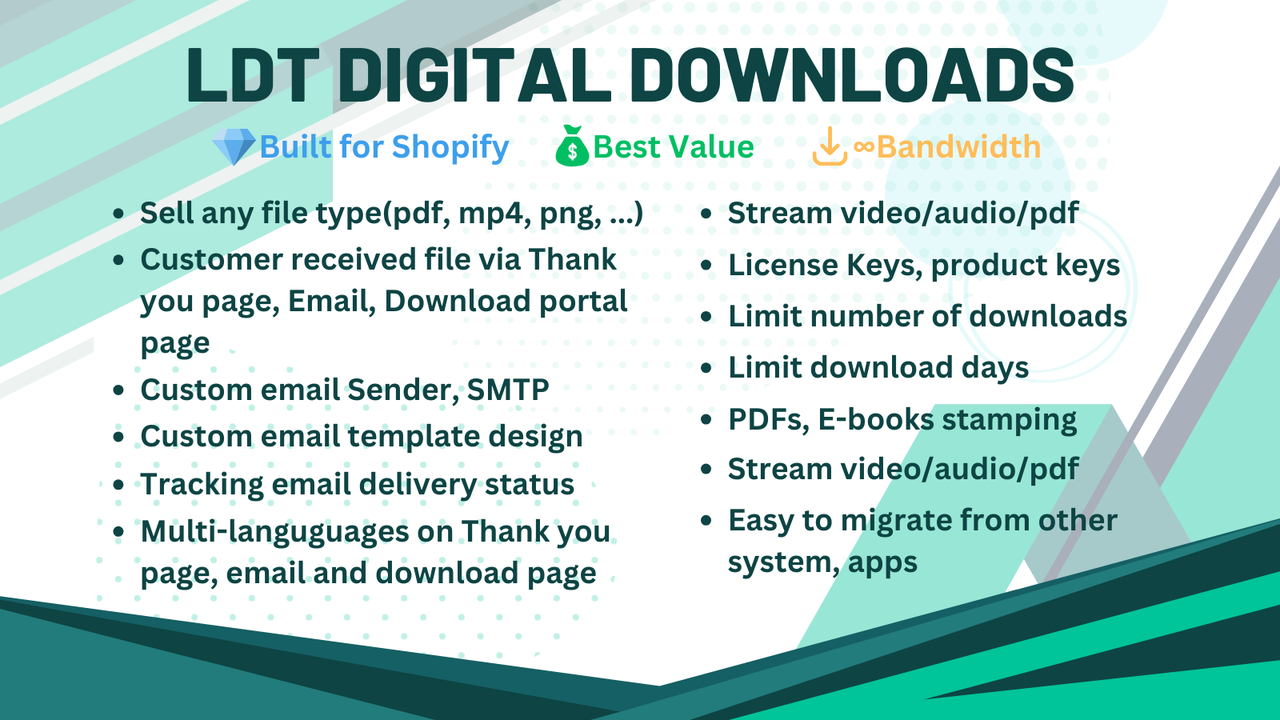 LDT Digital Downloads