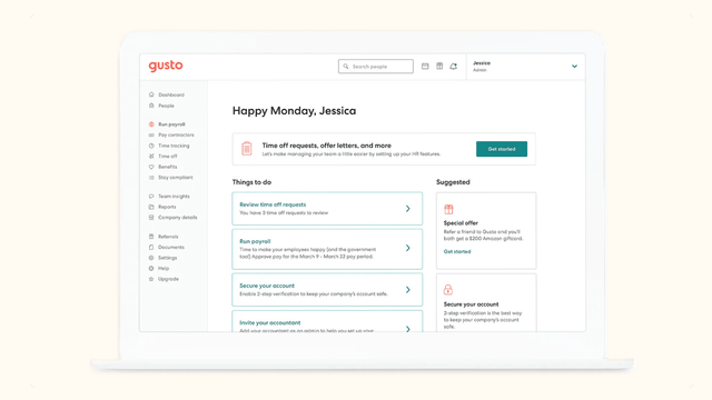 Gusto ‑ Payroll & HR