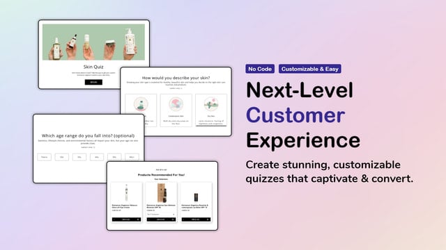 Quizify ‑ Product Quiz Builder