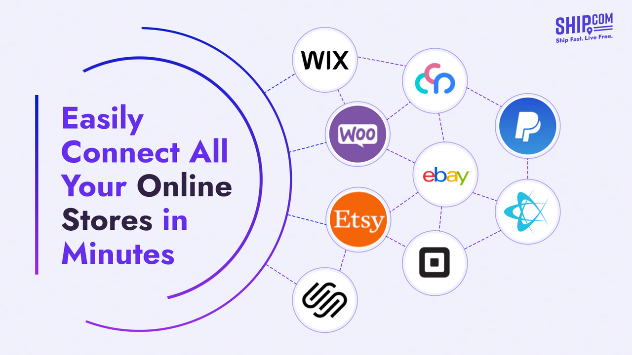 Easily connect all your online stores in minutes