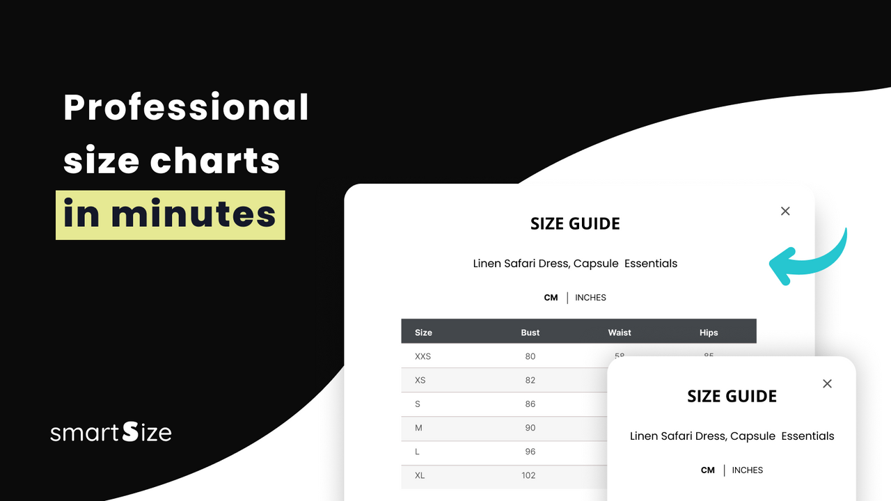 Smart Size Chart & Size Guide