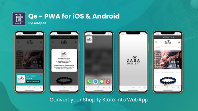 Qe: PWA for iOS & Android