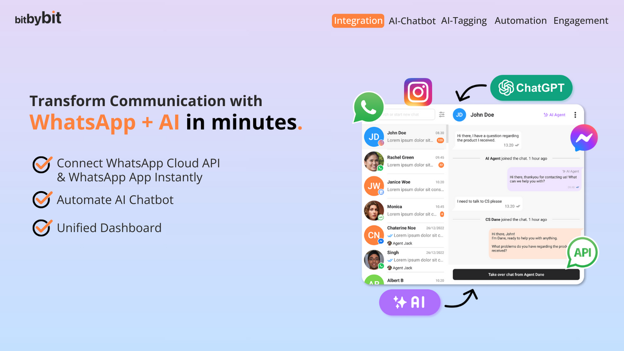 bitChat: WhatsApp AI Chatbot