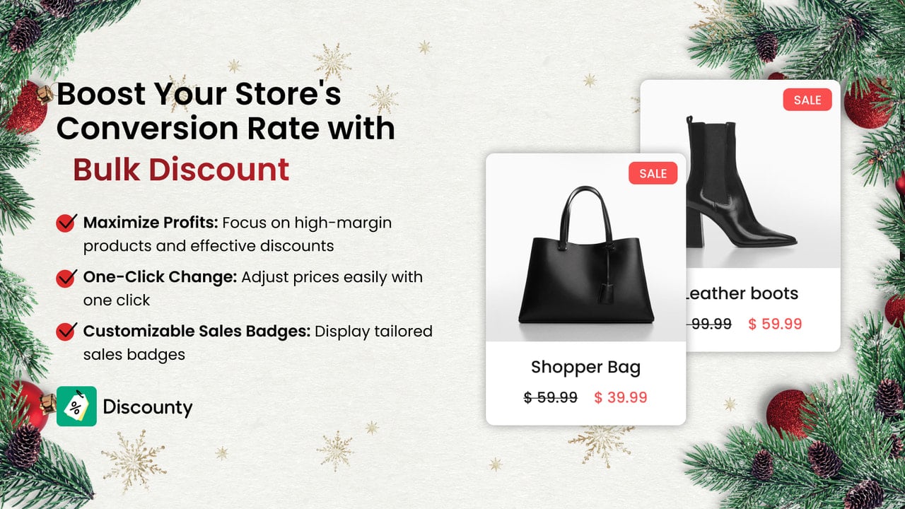 Boost Store's Conversion with Product Discount and Price Editor