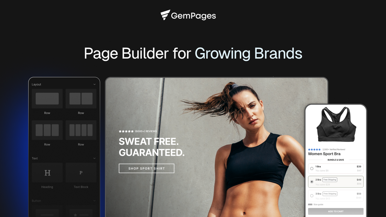 GemPages Landing Page Builder