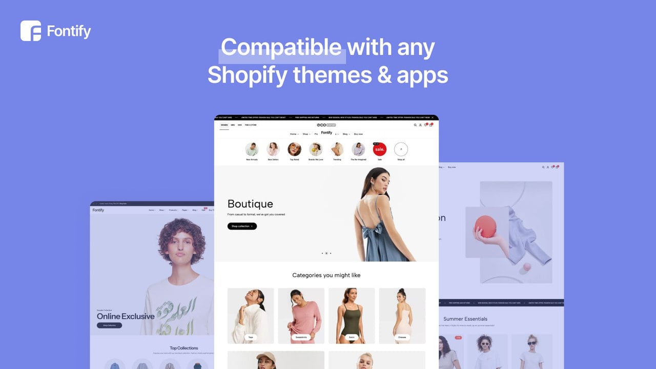 Compatible with all Shopify themes