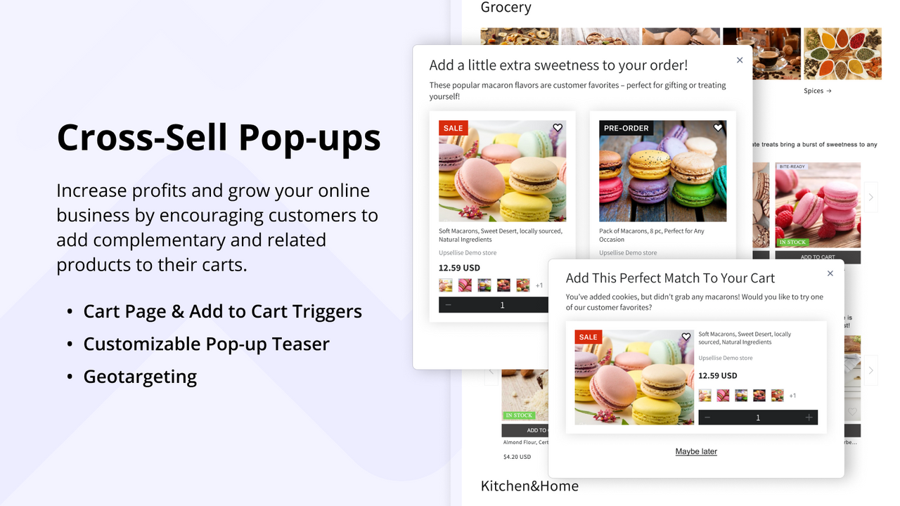 Increase profits & grow business with upsell cross-sell pop-ups