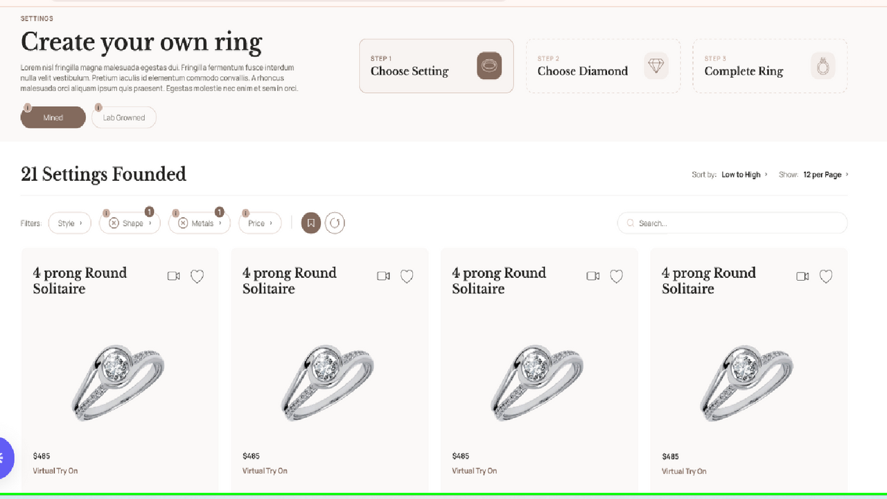 GemFind RingBuilderⓇ