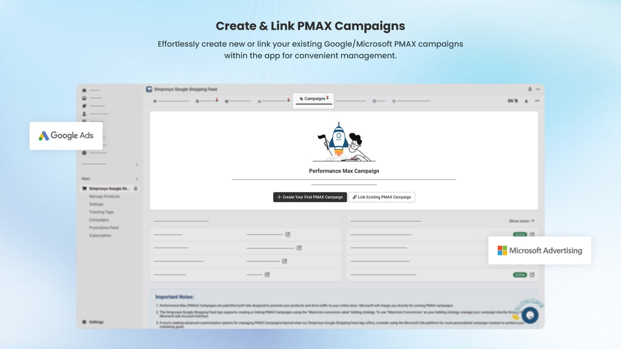 Create & Manage Performance Max Campaigns for Google & Microsoft