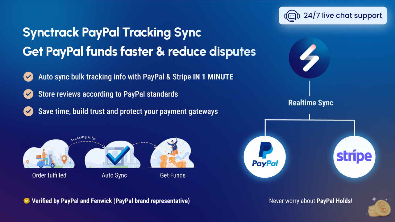 Synctrack PayPal Tracking Sync