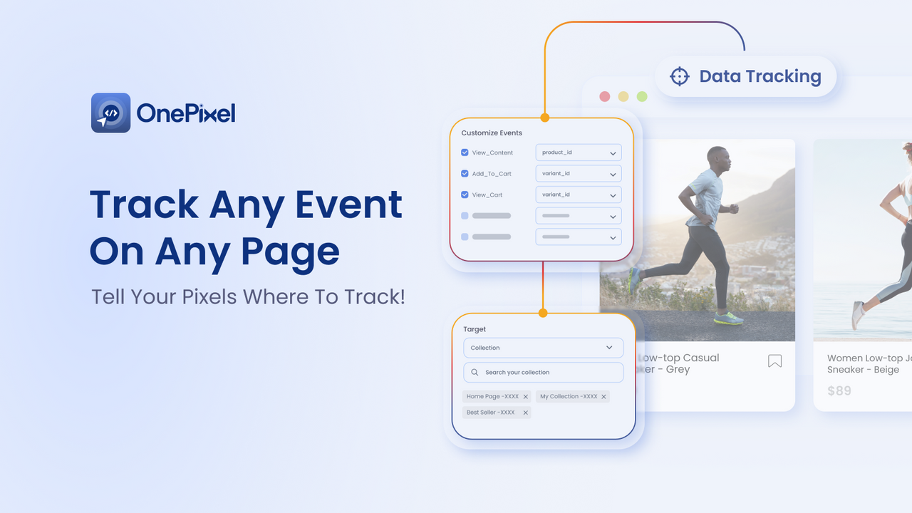 Track any event on any page