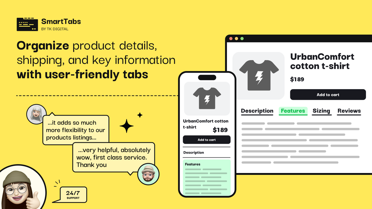 Smart Tabs ‑ Product Tabs