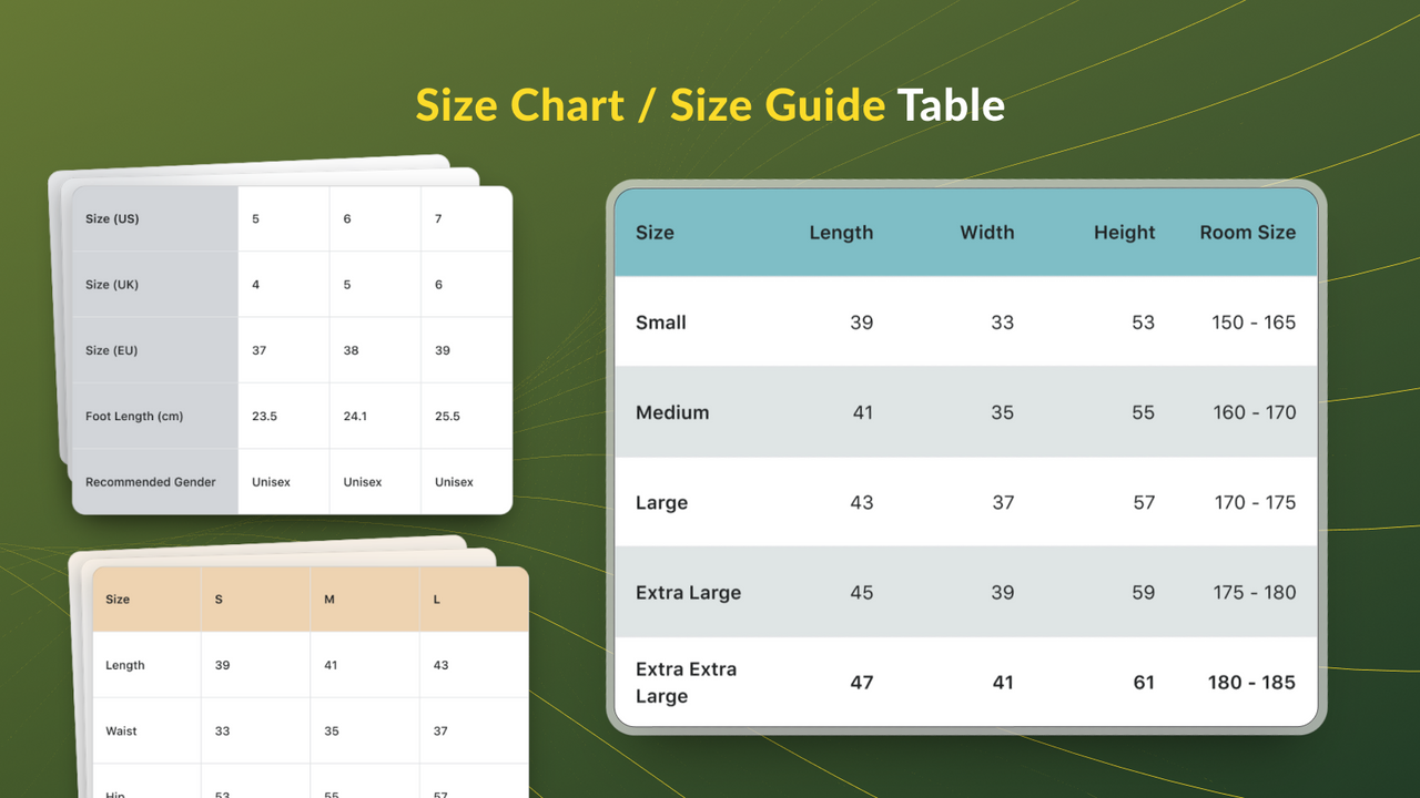 table sorting, filtering