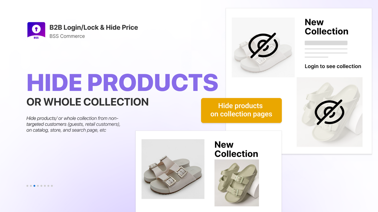 Hide products on Catalog, Product, and Collection pages.