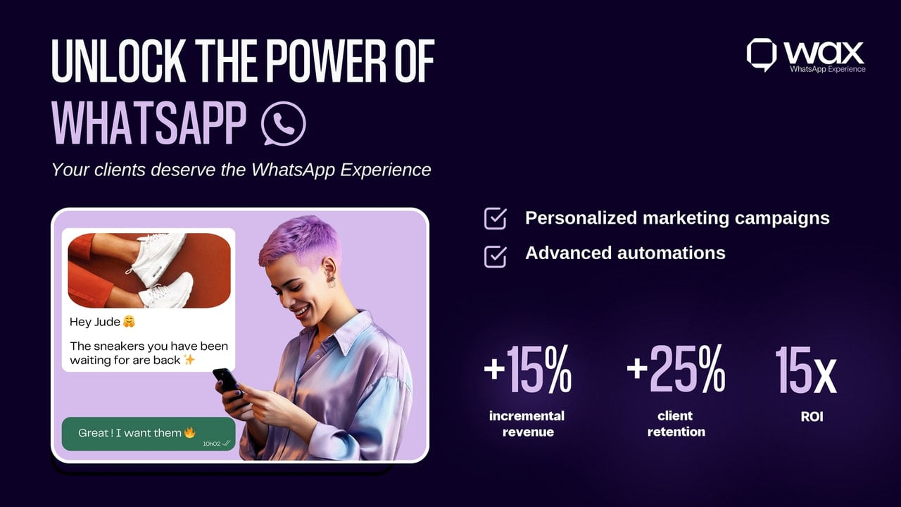 WAX: marketing on WhatsApp