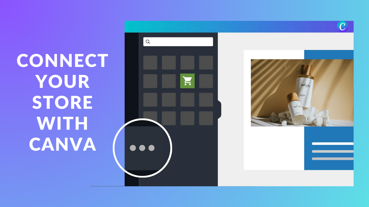 Connect Your Store with Canva.