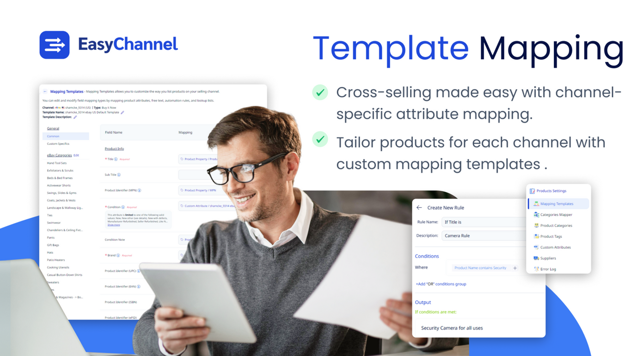 Map Data between channels Easily