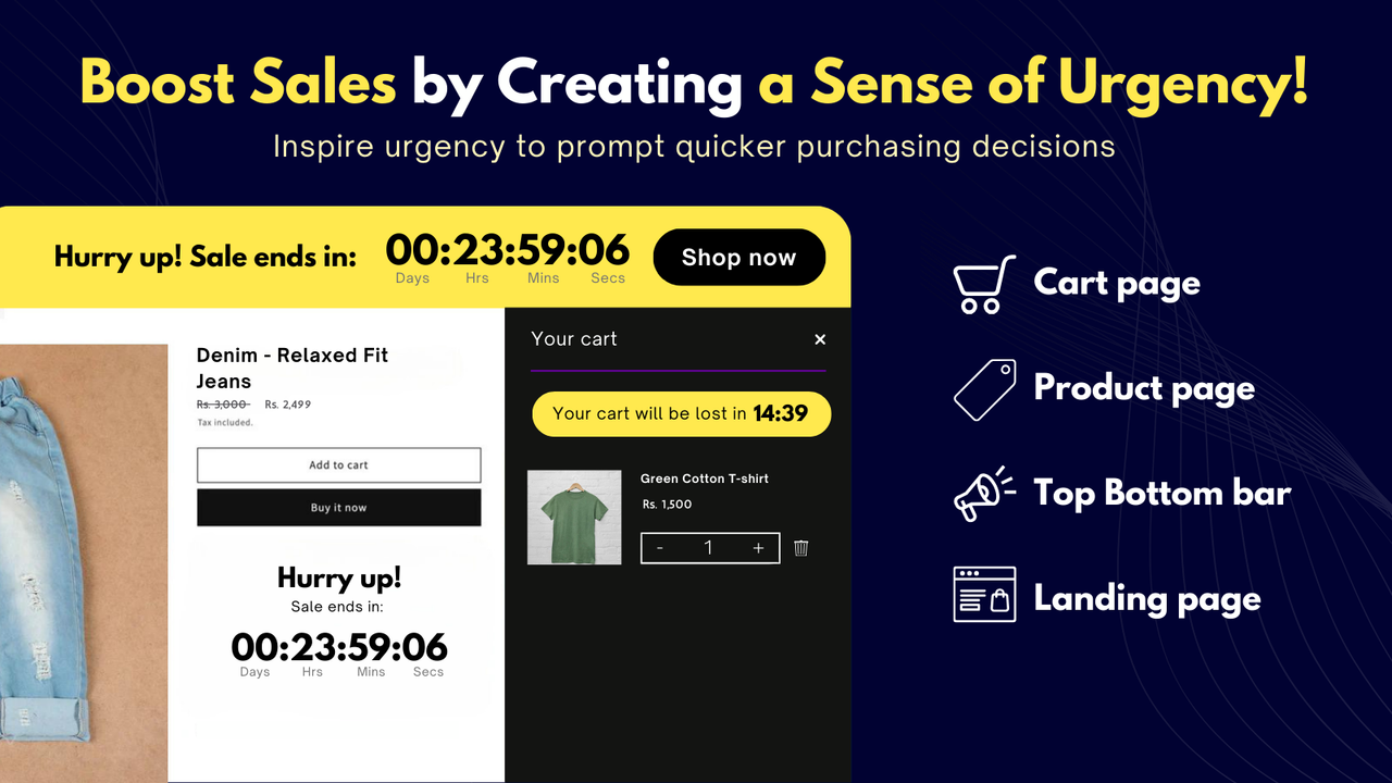 IA: Sales Countdown Timer Bar