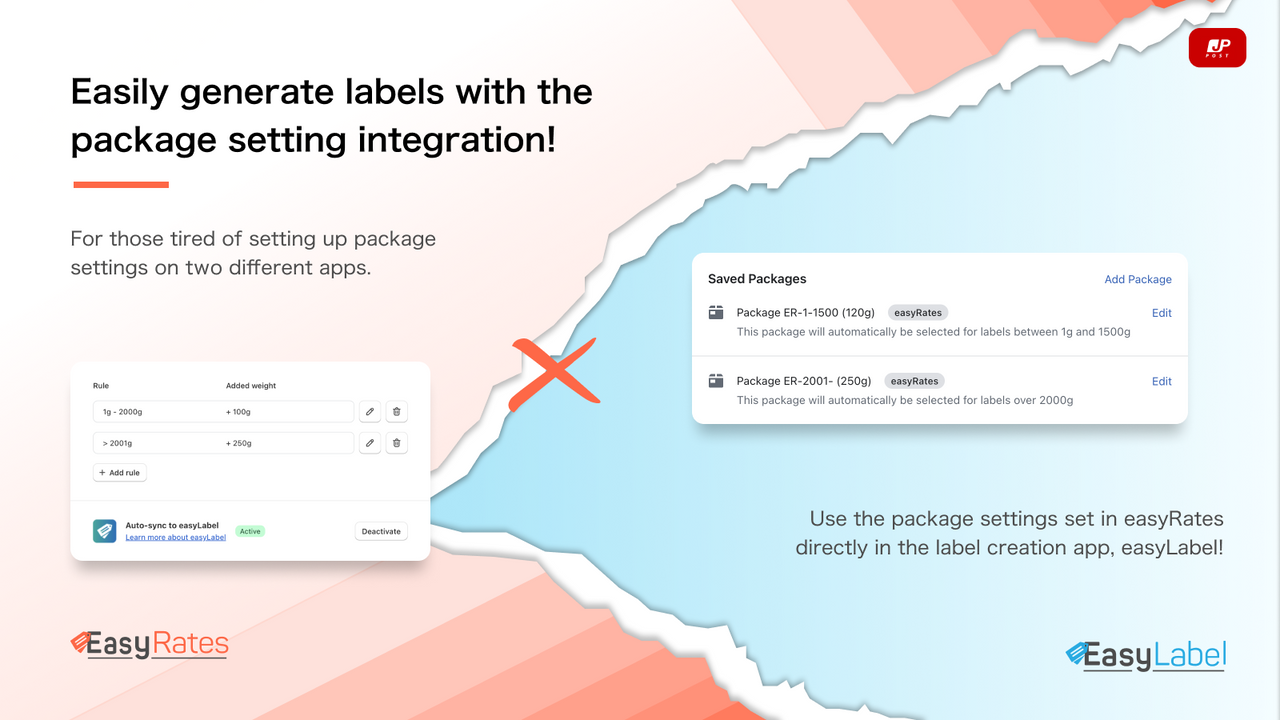 easyLabel integration