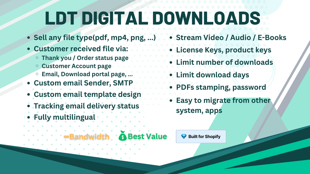 LDT Digital Downloads