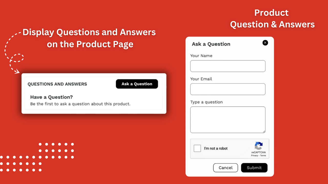 Product Questions And Answers Store Front