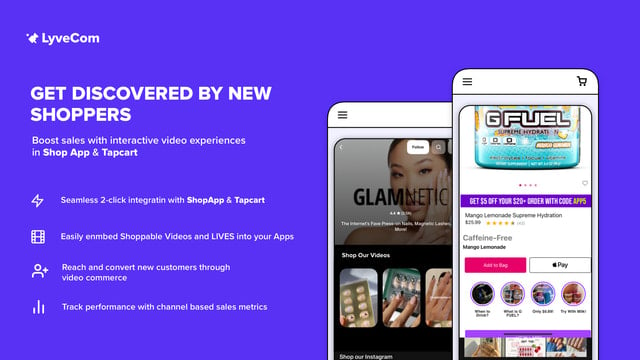 Lyve: Shoppable Video & UGC