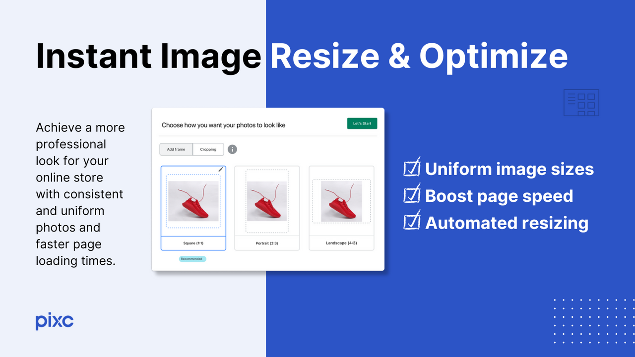 Auto Resize and Optimize Your Product Photos