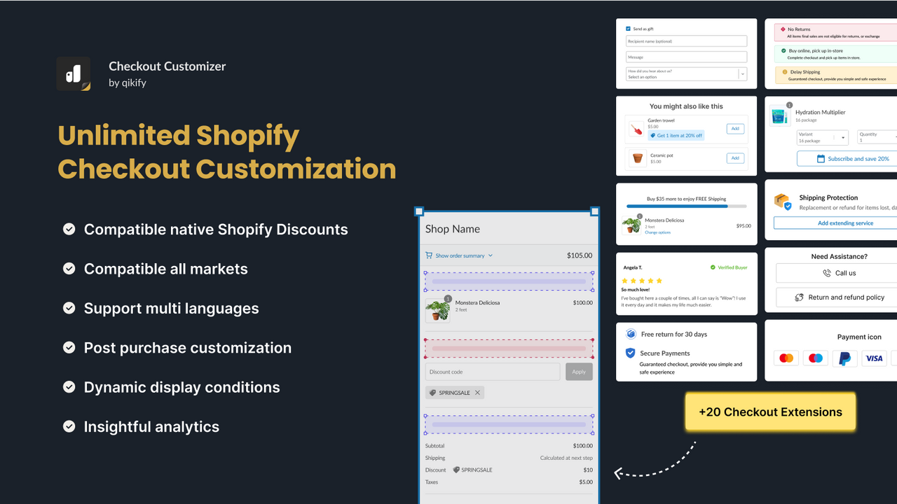 qikify Checkout Customizer