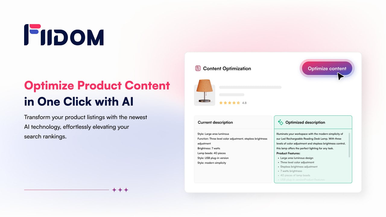 Optimize Product description product title with ChatGPT AI