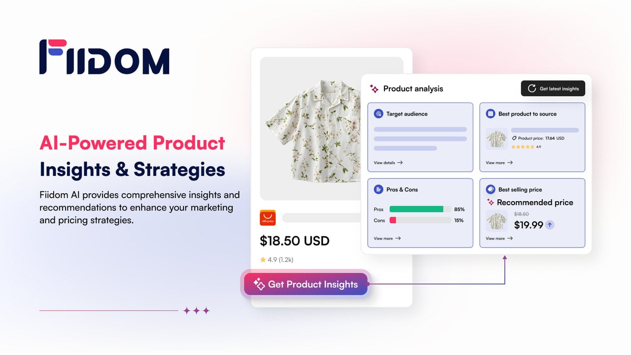 AI-powered product insights, marketing and pricing strategies