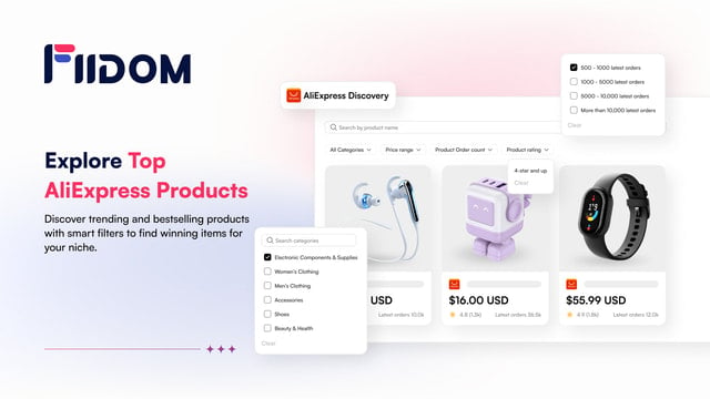 Fiidom: AI AliExpress Dropship