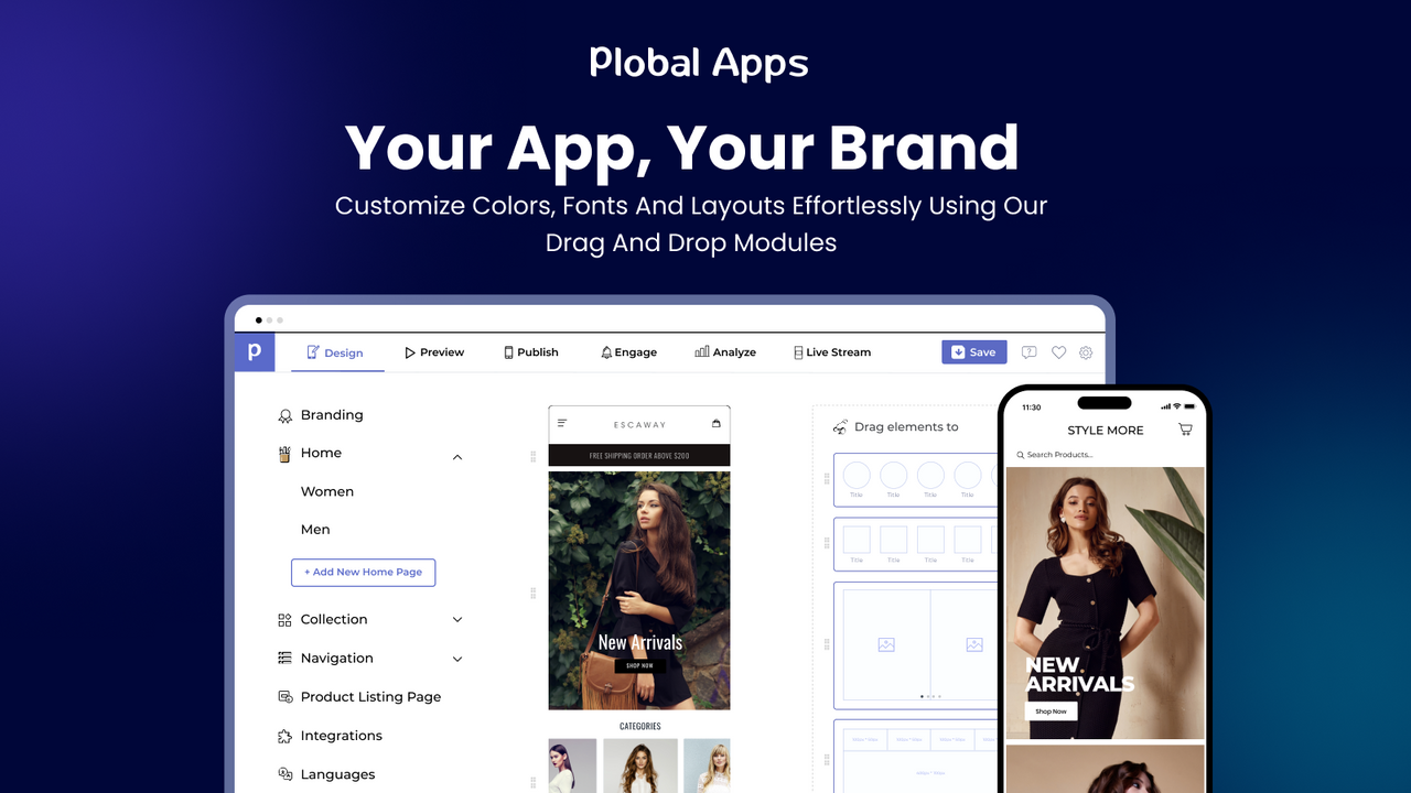 Plobal Apps ‑ Mobile App Maker