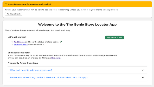 Store Locator Genie