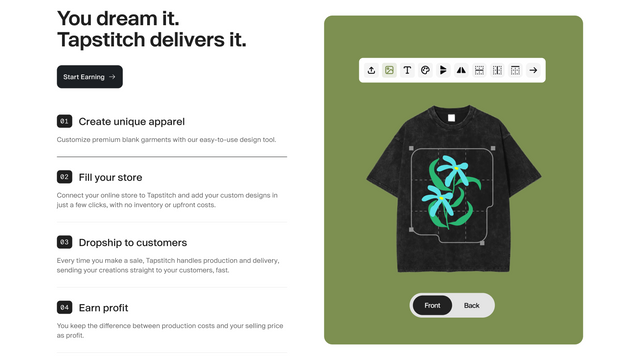 Tapstitch: POD & Dropshipping